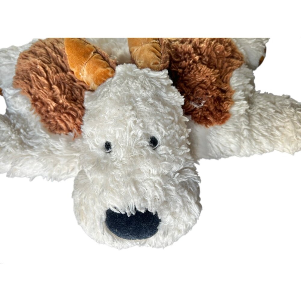 Jellycat Truffles Brown & Creamy White Plush Dog 14"x12"x4" - Picture 2 of 14